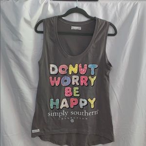 Simply southern tank top